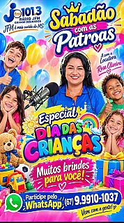 VEM AÍ UM SABADÃO PRA LÁ DE ESPECIAL!