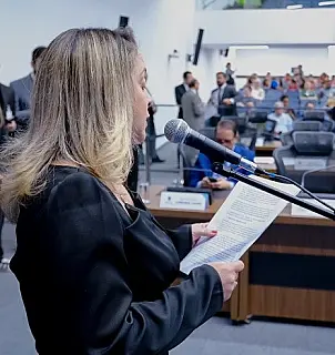 Lia Nogueira pede iluminação no trevo da BR-376 com MS-475 em Glória de Dourados