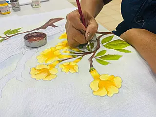 Oficina "Cores do Pantanal" valoriza cultura e criatividade