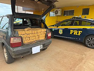 PRF apreende 420 quilos de drogas durante abordagem na BR-262