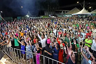 "Ano Novo é Aqui": Aparecida do Taboado inicia celebrações para 2025 com grande festa