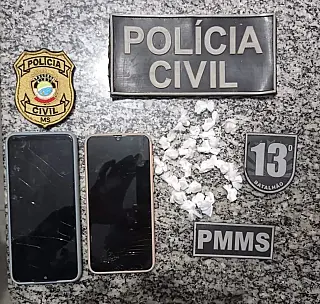 Polícia Militar, em ação conjunta com a Polícia Civil, realiza prisão de traficante em Inocência