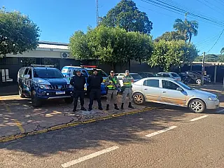 Polícia  militar de Cassilândia e polícia rodoviária de Goiás prendem dois homens por furto