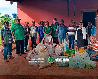 Sidrolândia apoia entrega de alimentos do PAA com transporte para agricultores