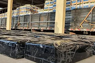 Polícia paraguaia apreende  mais de quatro toneladas de maconha em carga de bananas