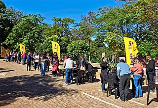 TJMS entrega kits para inscritos na 2ª Caminhada Todos Por Elas