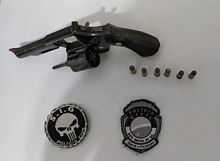 Angélica - Ação da Polícia Civil localiza arma de fogo utilizada no latrocínio