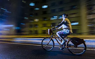 Ciclista suspeito é detido com uma faca em Sidrolândia