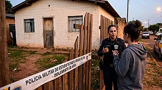 Homem invade residência e ameaça ex-enteada com canivete