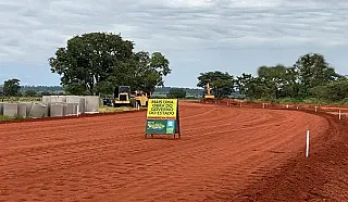 Asfalto no acesso aos balneários de Cachoeirão chega este mês