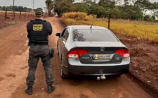 DOF recupera veículo com registro de estelionato em Dourados