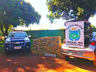 IPEZAL: Polícia Militar apreende mais de uma tonelada de maconha