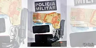 Policia Militar com apoio da Policia Civil captura autores do roubo da Loja dos Gêmeos