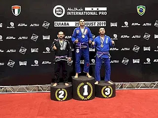 Cabo do CB de Ivinhema,  ganha titulo de Jiu-Jítsu em Cuiabá