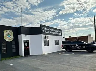 Discussão por boatos termina em agressão no centro de Novo Horizonte do Sul.
