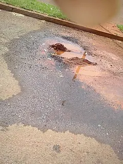 Vazamento de água: desperdício, prejuízo e transtornos em Rio Brilhante