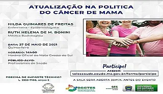 SES realiza Web Aula sobre 'Atualização na Política do Câncer de Mama'