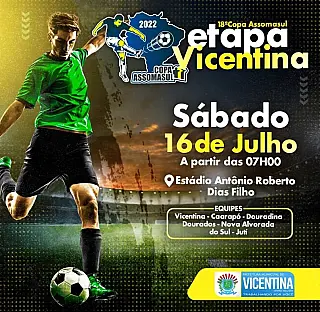 Sábado tem Copa Assomassul Rodada Vicentina