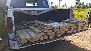 Caminhonete com placas de Sidrolândia  139 quilos de maconha no Paraguai