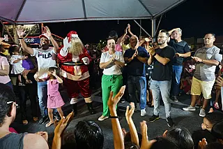 Emoção e alegria dão o tom do Natal nos Bairros nas Moreninhas