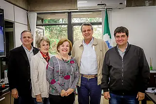 Presidente da Assomasul intermedia encontro entre CRO-MS e Secretário de Saúde do Estado