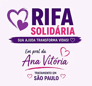 Rifa solidária mobiliza comunidade para garantir continuidade do tratamento de Ana Vitória em SP