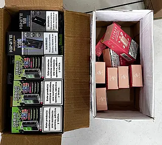 Conveniência é flagrada vendendo cigarros eletrônicos e produtos irregulares