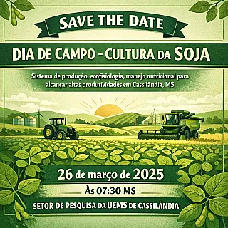 Cassilândia sediará Dia de Campo sobre produção de soja na UEMS