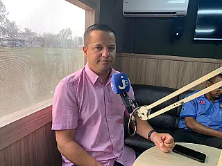 Carlos Henrique Olindo, foi entrevistado no estúdio móvel da Jota FM