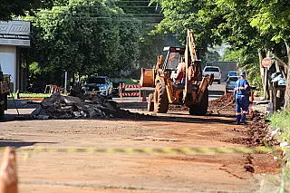 Sanesul inicia obras de padronização de rede na Vila Jupiá em Três Lagoas.