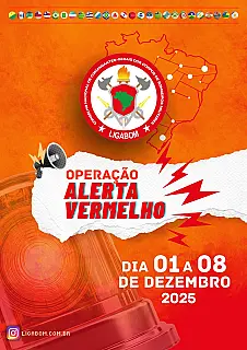 Corpo de Bombeiros Militar realiza no período 1º a 8 de dezembro a Operação Alerta Vermelho.