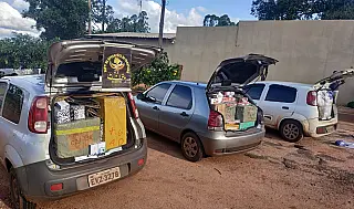 DOF apreende mais de 600 pacotes de essência de narguilé em quatro carros em Maracajú