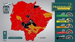 COVID-19: Sidrolândia está em grau extremo de risco para saúde e economia