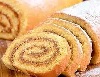 Rocambole de doce de leite