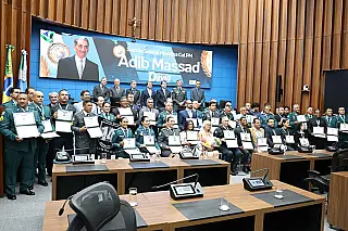 ALEMS reconhece o trabalho de homens e mulheres da segurança de MS