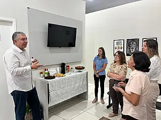Projeto Olímpico de Matemática recebe visita em Santa Fé do Sul