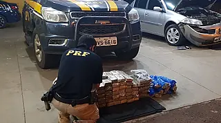 PRF apreende mais de  46 mil quilos de maconha com idoso-paraguaio