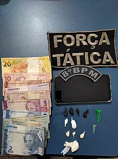 Polícia Militar prende jovem por tráfico em Nova Andradina