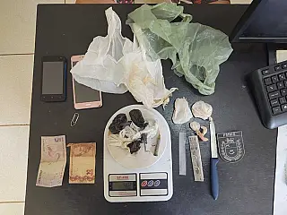 ANGÉLICA: Polícia Militar prende jovem por tráfico