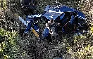Helicóptero cai com dois ocupantes em mata fechada de MS; R$ 32 mil em espécie são encontrados.