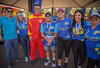 Câmara Municipal de Campo Grande marca presença na Corrida dos Amigos do Autista