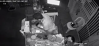 Homem é preso suspeito de série de furtos após ser encontrado queimando fios em mata