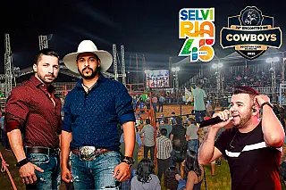 Encontro de Cowboys de Selvíria segue nesta sexta com rodeio e shows gratuitos