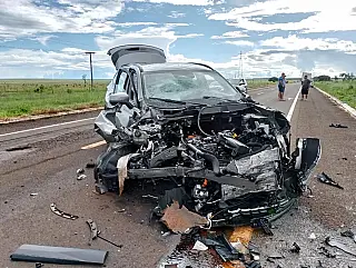 Acidente grave na BR-060 deixa três mortos e quatro feridos de cassilandia