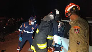 Seis pessoas são socorridas após grave acidente em Nova Andradina