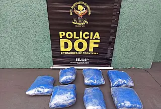 Passageiro de ônibus que seguia com maconha para São Paulo é preso