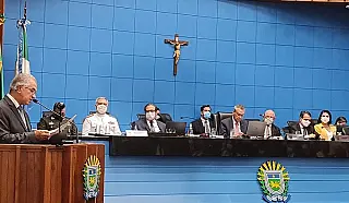 Na Assembleia Legislativa, Reinaldo Azambuja destaca a credibilidade e o desenvolvimento do MS.