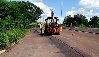 Rodovia MS-156 pavimentada