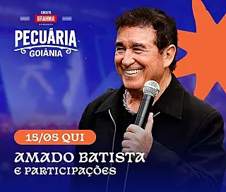 Amado Batista grava novo DVD em Goiânia para celebrar 50 anos de carreira