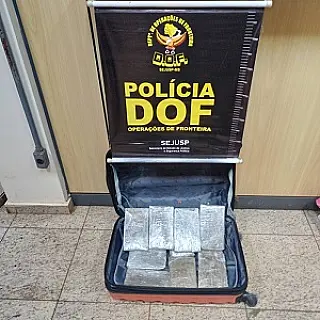 Mulher que seguia para o Amapá com haxixe é presa pelo DOF